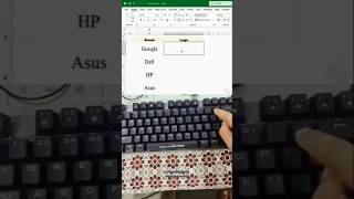 Create a Brand Logo in Excel Using Just a Formula – This Will Blow Your Mind! #excel #office #tricks