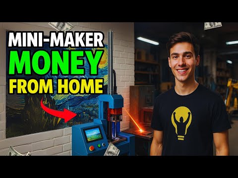 Top 24 Small MACHINES to MAKE MONEY from HOME (Low Cost – High Profit in 2025)