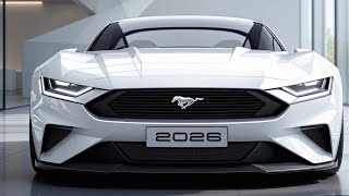 2026 Ford Mustang Coupe – The Futuristic Muscle Car Redefined!