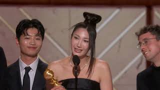 "Golden" in KPop Demon Hunters Wins Best Song Motion Picture | 83rd Annual Golden Globes