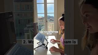 Work & life balance when traveling 👩🏻‍💻 #programminglife #workingremotely