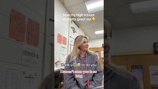 The best! #teach #teacher #teacherlife #greetme #highschool