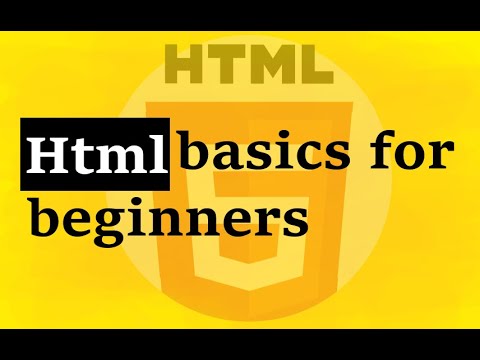 Html basics for beginners || Learn coding with fun :)
