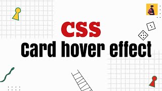 How to create a Card Hover Effect with CSS | CSS tutorials | Web development tips and tricks