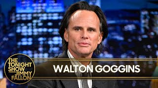 Walton Goggins Broke His Ribs Horseback Riding in Remote Mongolia | The Tonight Show