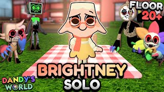 BRIGHTNEY SOLO RUN (FLOOR 20+) | DANDY'S WORLD