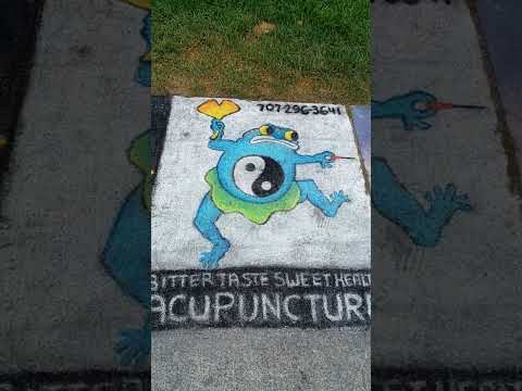 Chalk Art Murals Local Businesses #beautiful #amazing #supportlocalartist #farmersmarket