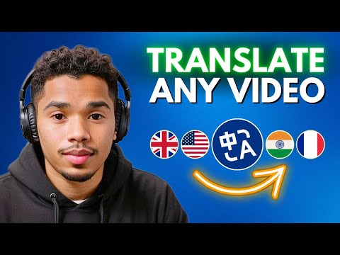 🤩Translate Your Video into MANY Languages | AI Dubbing for Video & Audio