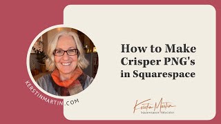 Squarespace: How to get crisper PNG's and a down arrow using custom CSS