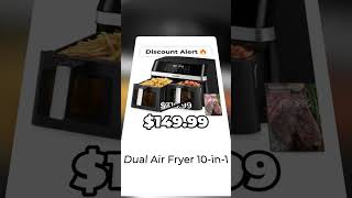 🔥 Huge Savings on the 12QT Dual Air Fryer!🔥
