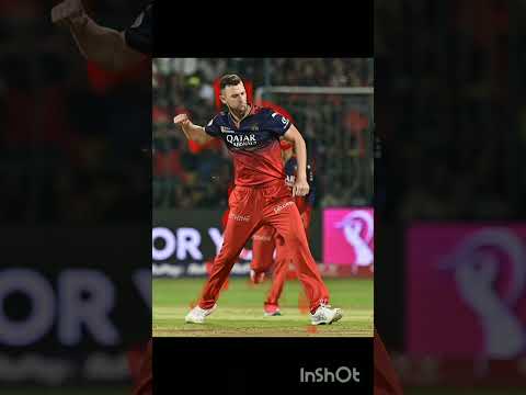 Josh hazelwood power #royalchallengerbangalore #cricket trending viral short video