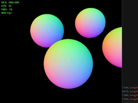 RayTracer 60fps @ 700x600