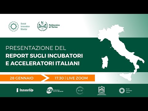 Tavola rotonda - Webinar di presentazione del Report sugli incubatori e acceleratori in Italia 2025