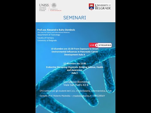 Seminario Prof.ssa Alexandra Buha Dordevic