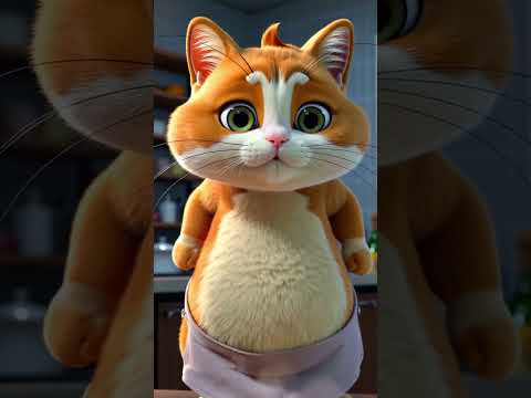 Chubby Cats Cooking Spicy Noodles