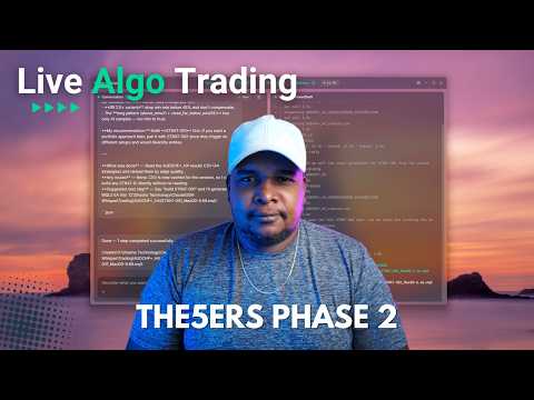 Live Bot Test: The5ers Phase 2 ($5K High Stakes Prop Firm Challenge) Target $5,250