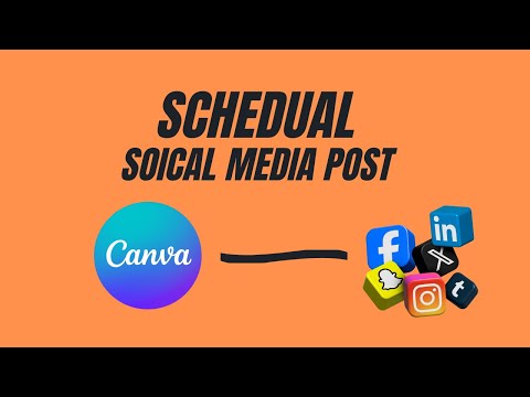 Schedule Social Media Posts in Canva (Step‑by‑Step Tutorial)