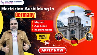 Electrician Course Ausbildung Free Without No Money Fees Fee Offline Training Coaching In Germany