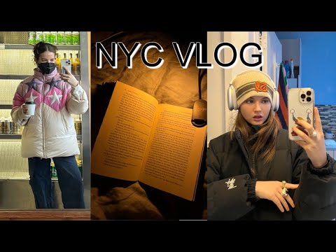 NYC Winter Vlog: Friends visiting, Sephora haul, pasta dinners