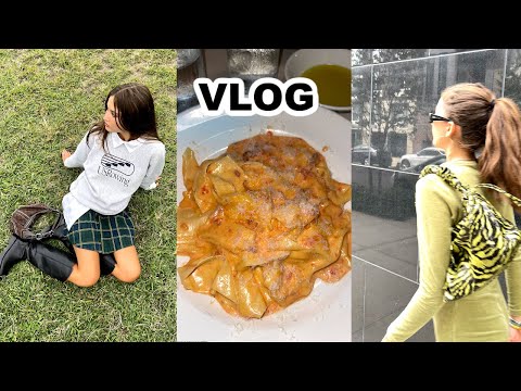 NYC September Vlog: NYFW Recap, skincare routine, Social Media Events, Getting organized