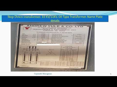 Step down Transformers| Major parts |Protection system| Buholz relay | தமிழ் Explanation. Part 2