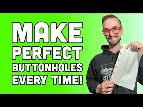 Sew Perfect Buttonholes Every Time - Tips and Tricks for Sewing Buttonholes
