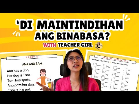 TIPS PARA SA READING COMPREHENSION with TEACHER GIRL