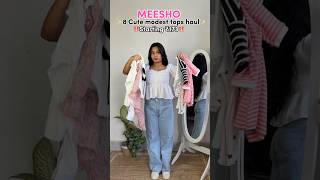 8 Meesho Summer Tops Haul Starting ₹173😱 #shorts #viral #meesho #youtubeshorts #meeshohaul #haul