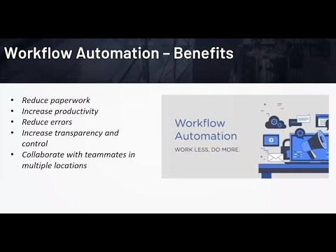 Webinar: Using Dynamics GP workflow automation
