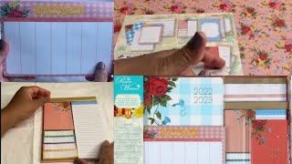 The #pioneer Woman Sweet Rose 11-Piece Set 2-Year Monthly Planners