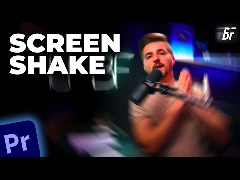 Screen Shake Effect in Adobe Premiere Pro 2023 in 2 Minutes