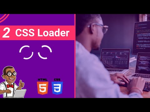 Create 2 Beautiful Loader Using HTML & CSS  🔴