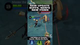 New Update #shorts #MastertheBasics #MLBBPH #mlbbnewupdate