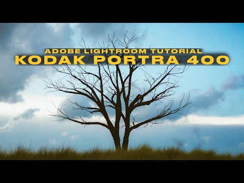 KODAK PORTRA 400 Film Preset Tutorial | Lightroom