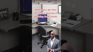 From Home Hero to Office Explorer: When Remote Work Takes a Detour! 😂🏢 #OfficeAdventure #WorkMeme