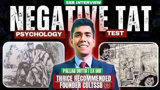 How to tackle Negative TAT pictures ? How to write a TAT story in SSB Interview| SSB Psychology Test
