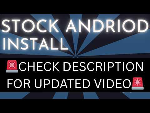 Back to Stock Android on Google Pixel | How to guide