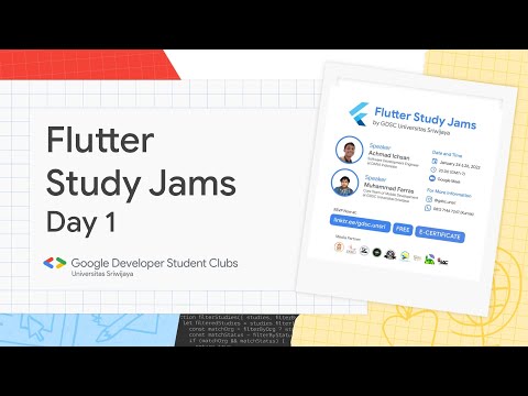 2022/01/24 - Flutter Study Jams Day 1