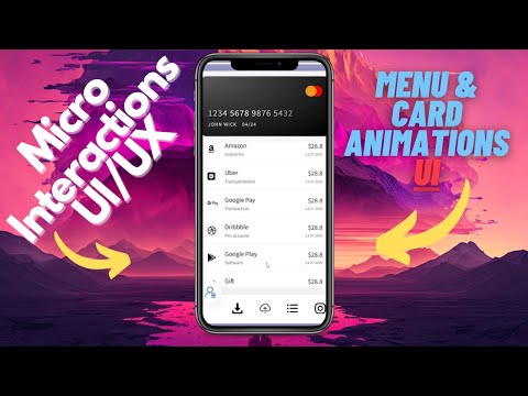 Credit Card Wallet UI UX Design using HTML CSS and simple JS FULL CODE #uidesign #ui #coding