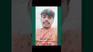 Rishabh Tiwari || Selected in KNIT Sultanpur (Mechanical Engineering) @PolytechnicPathshala