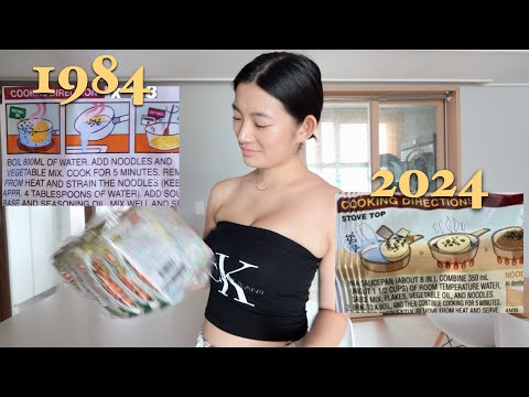 they changed the 짜파게티 cooking directions after 40 years (taste test)