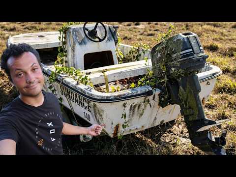 Buying an $800 abandoned boat on Facebook Marketplace