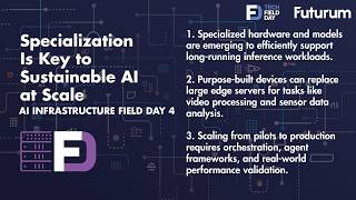 CLIP #TFDTakeaways - Specialization Is Key to Sustainable AI at Scale