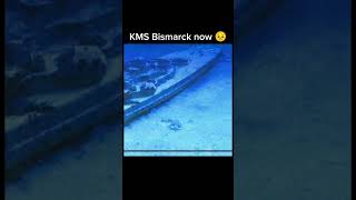 Bismarck then 🤩 and now 😣 #ship #battleship #warships #ww2 #bismarck