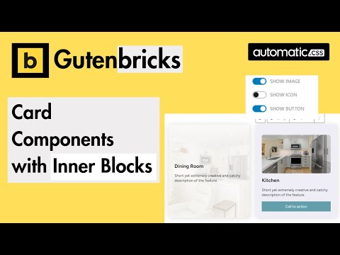 Card Components in Bricks with Gutenbricks and Frames/ACSS