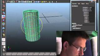 Maya tutorial 06 - polygon modeling and CV editing