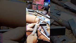 My short wood turning idea #wood #carpentry #wooddesigner