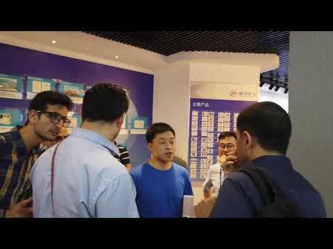 Meysam Ali visiting Zhebao Fty