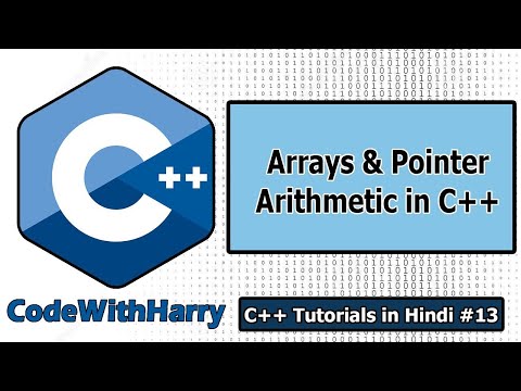 Pointers arrays CPP Urdu/Hindi  | Pointer CPP Urdu | Array of Pointers | Arrays and Pointers