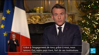 ‘Unity, strength, hope’: Macron calls for a fruitful 2026 in New Year’s address • FRANCE 24 English